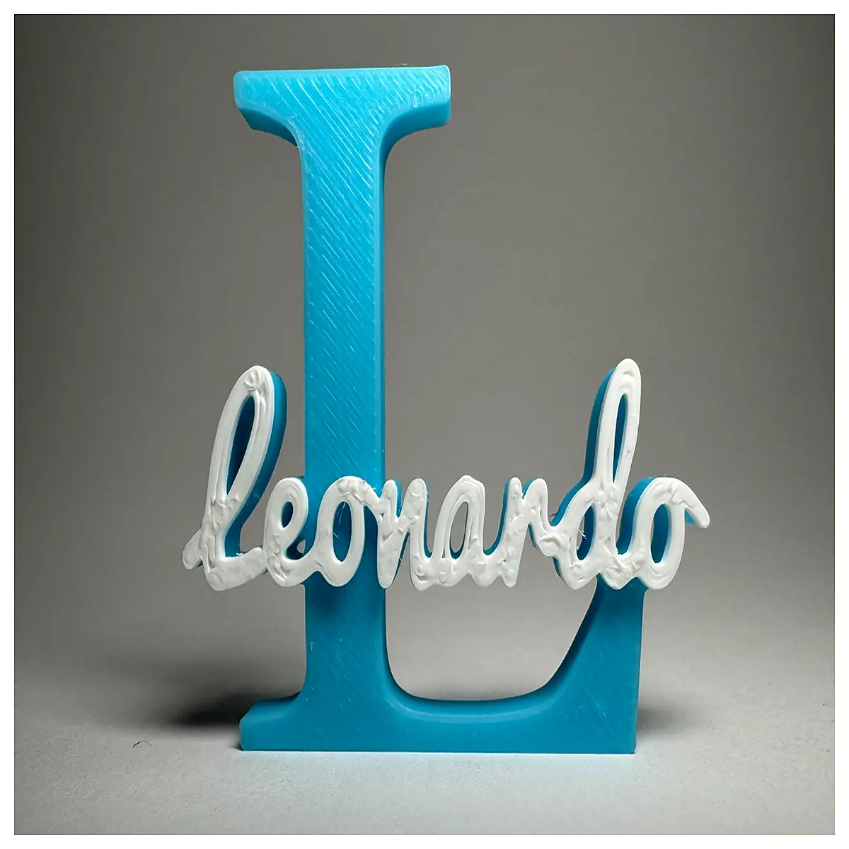 leonardo dicaprio hologram nameplate celebrity desk decor movie star fans
