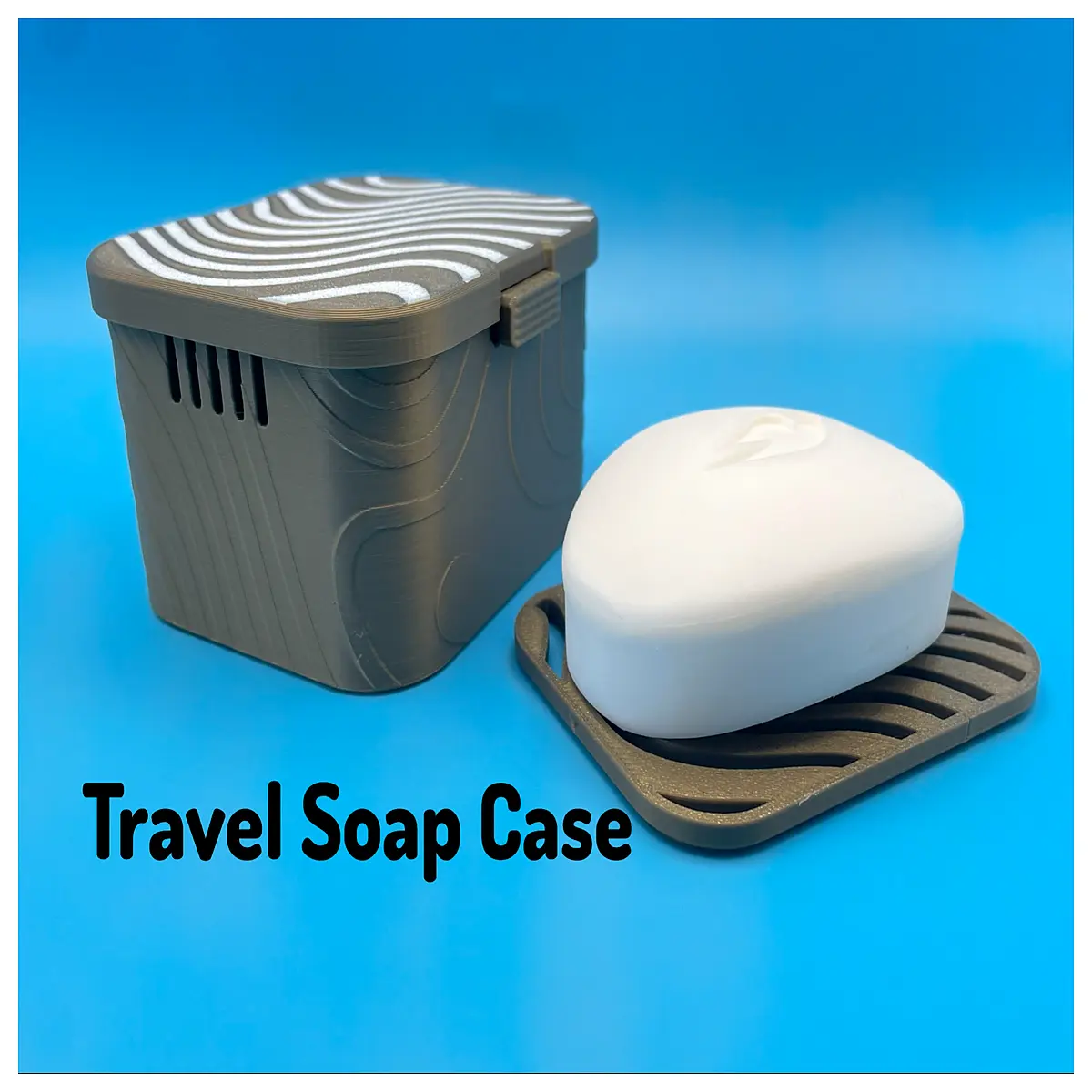 travel soap dish holder leakproof bathroom shower caddy hanging organizer for hotel gym toiletries