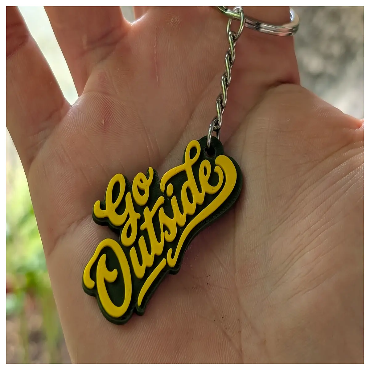 cute keychain for keys bag charm travel souvenir gift outdoor adventure accessory walking companion