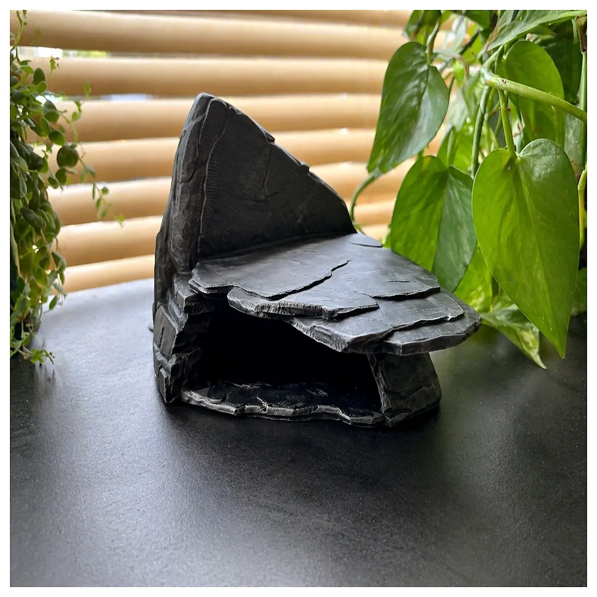 rock cave diorama miniature landscape scenery for terrariums aquariums reptile hideout decor realistic stone grotto props