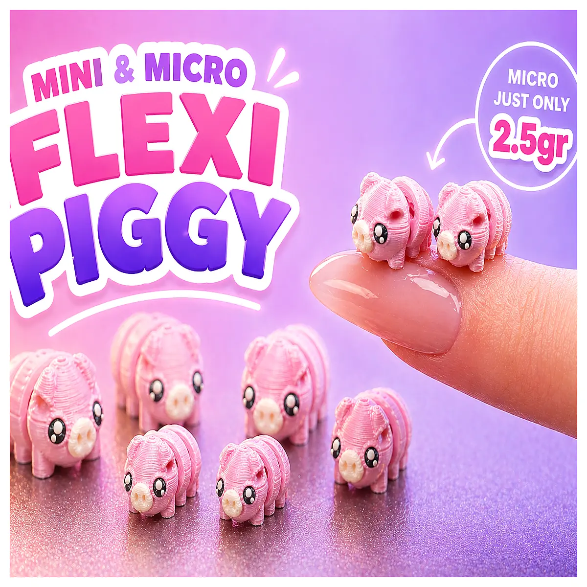 miniature movable piggy bank toy for kids small plastic animal figurine collection cute cartoon pig keychain educational farm animal playset