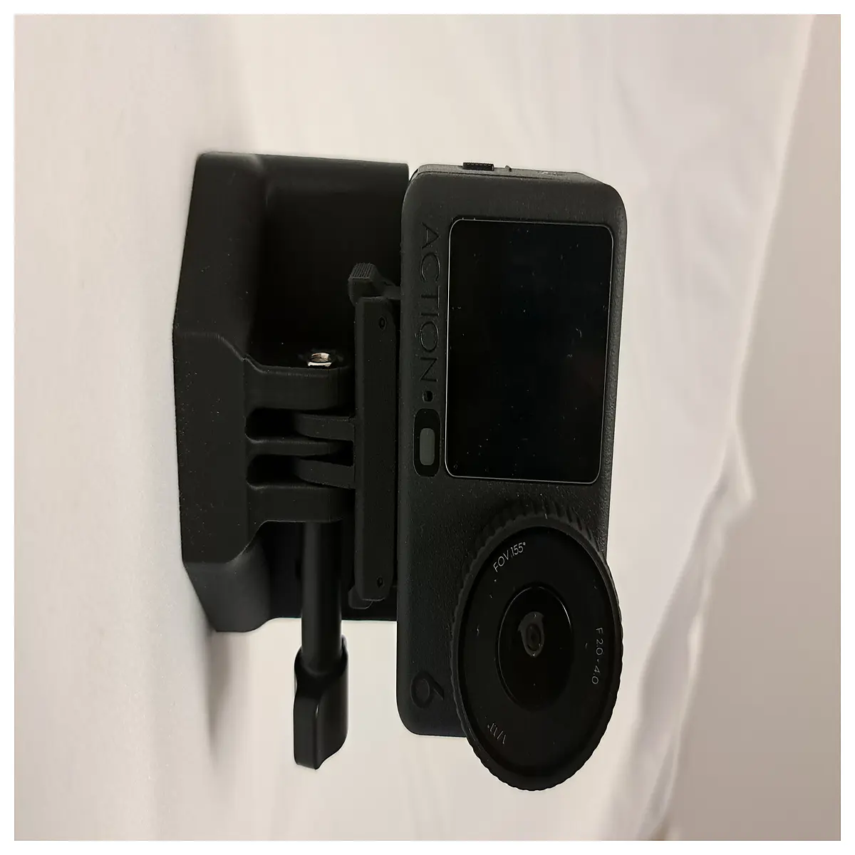 action camera jacket mount backpack strap clip holder for gopro dji osmo