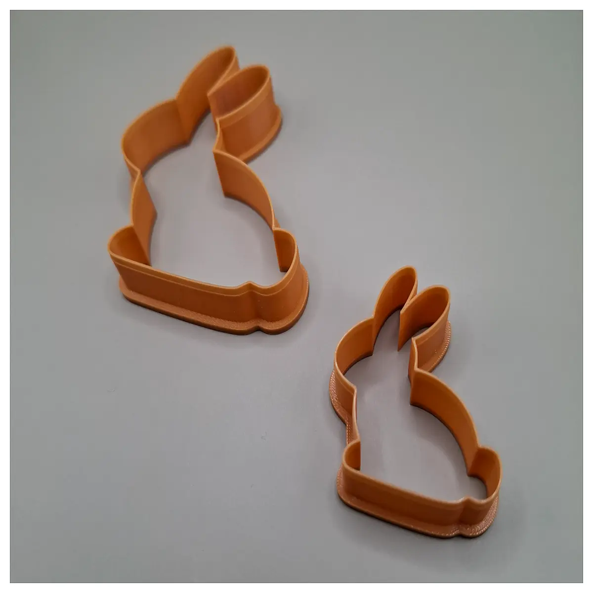 rabbit cookie cutter shape bunny for fondant clay baking