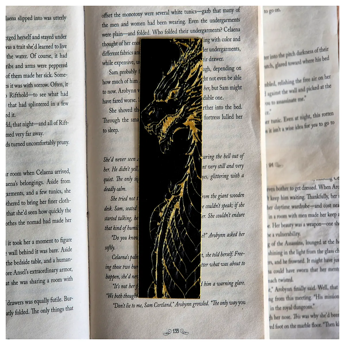 fantasy dragon bookmark metal vintage brass reading marker for book lovers cool gift ideas for students and teachers