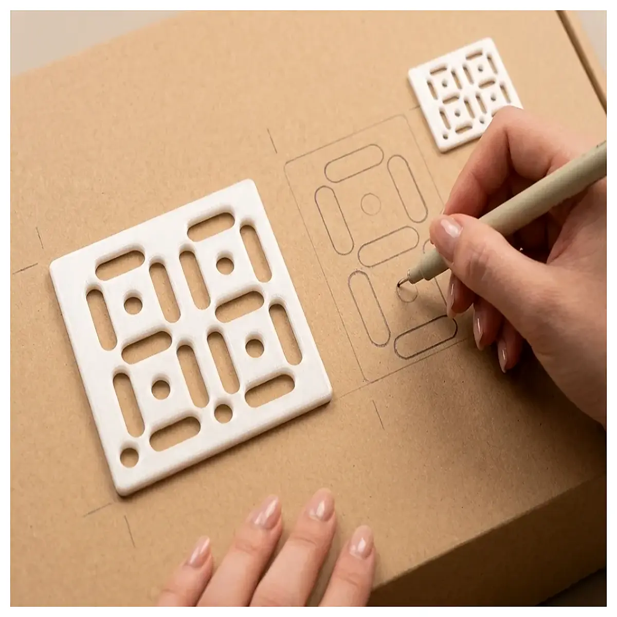 customizable box label number generator template editable design