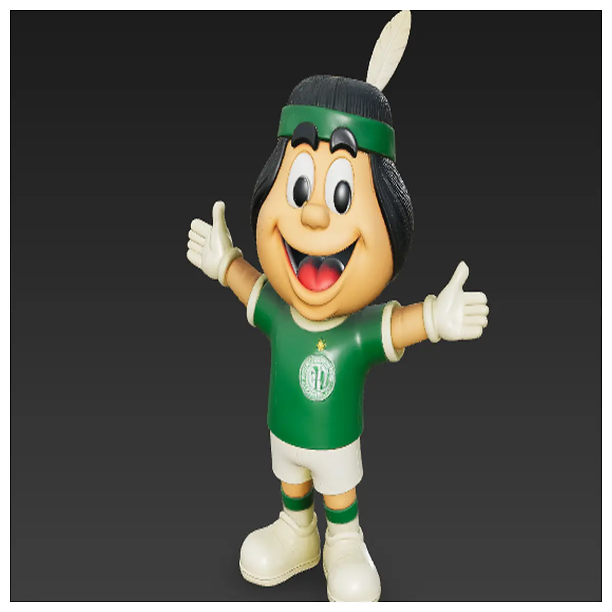 guarani burge mascot plush toy collectible character figure fans