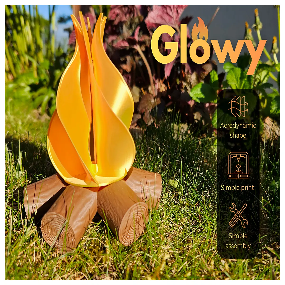 sparkling flame shaped windmill toy for kids garden decoration party favors