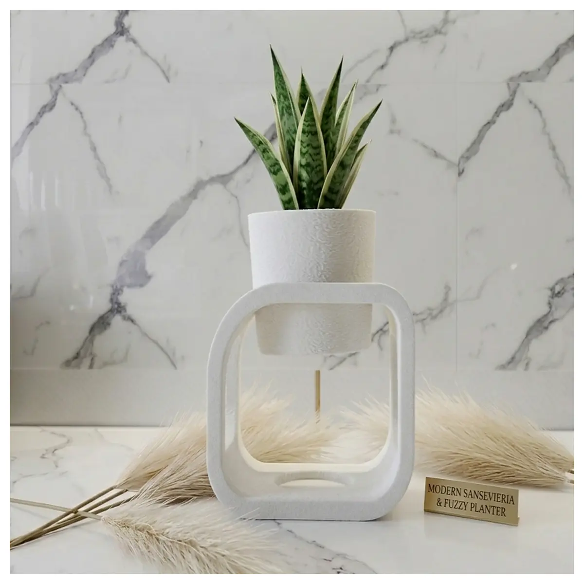 modern minimalist velvet planter pot floating wall mounted indoor plant holder decor