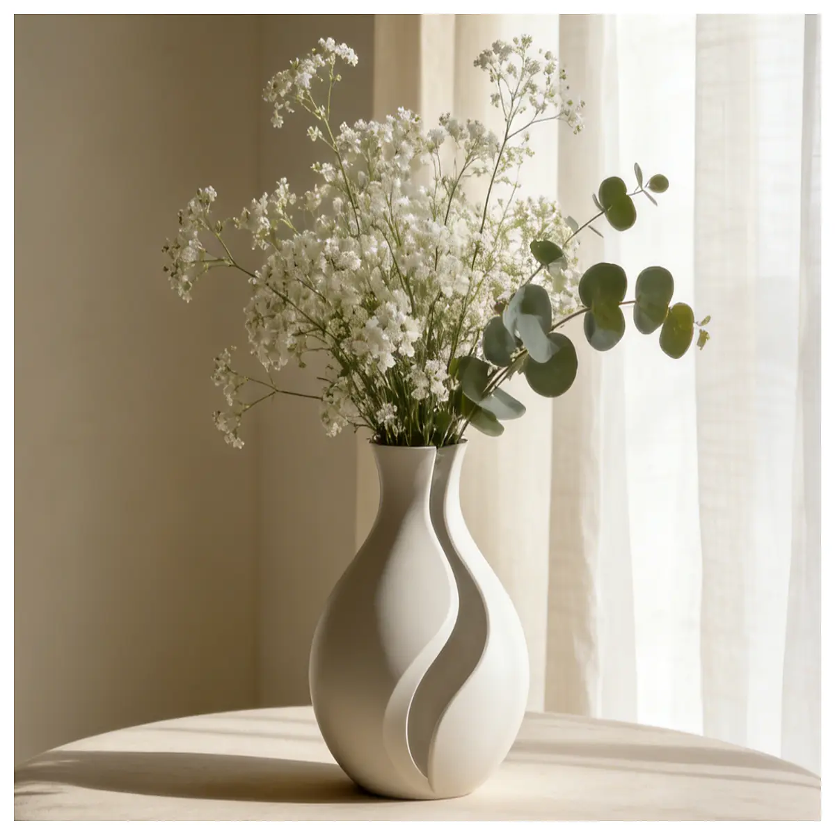 ceramic planter pot with drainage hole for succulents indoor outdoor garden decor