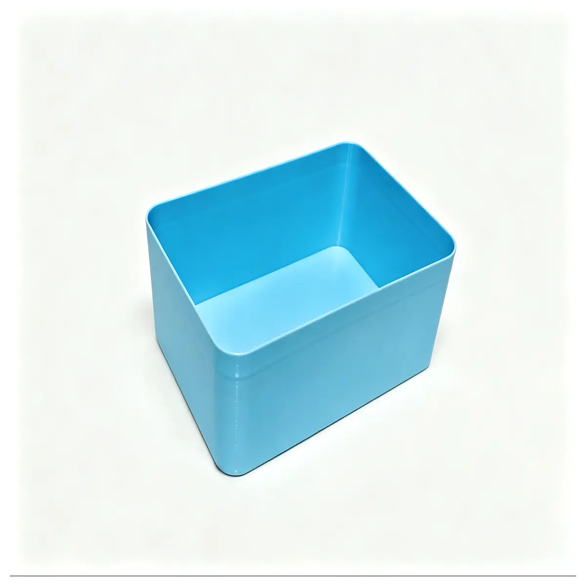 minimalist storage box thick wall 1mm durable organizer for home office desk tidy small items space saving container