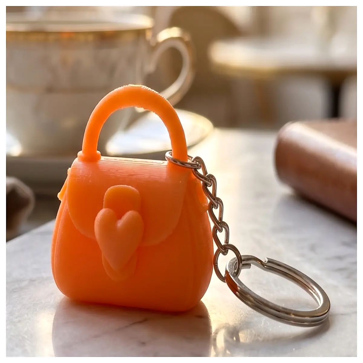 cute mini handbag keychain bag charm for women girls cute accessory