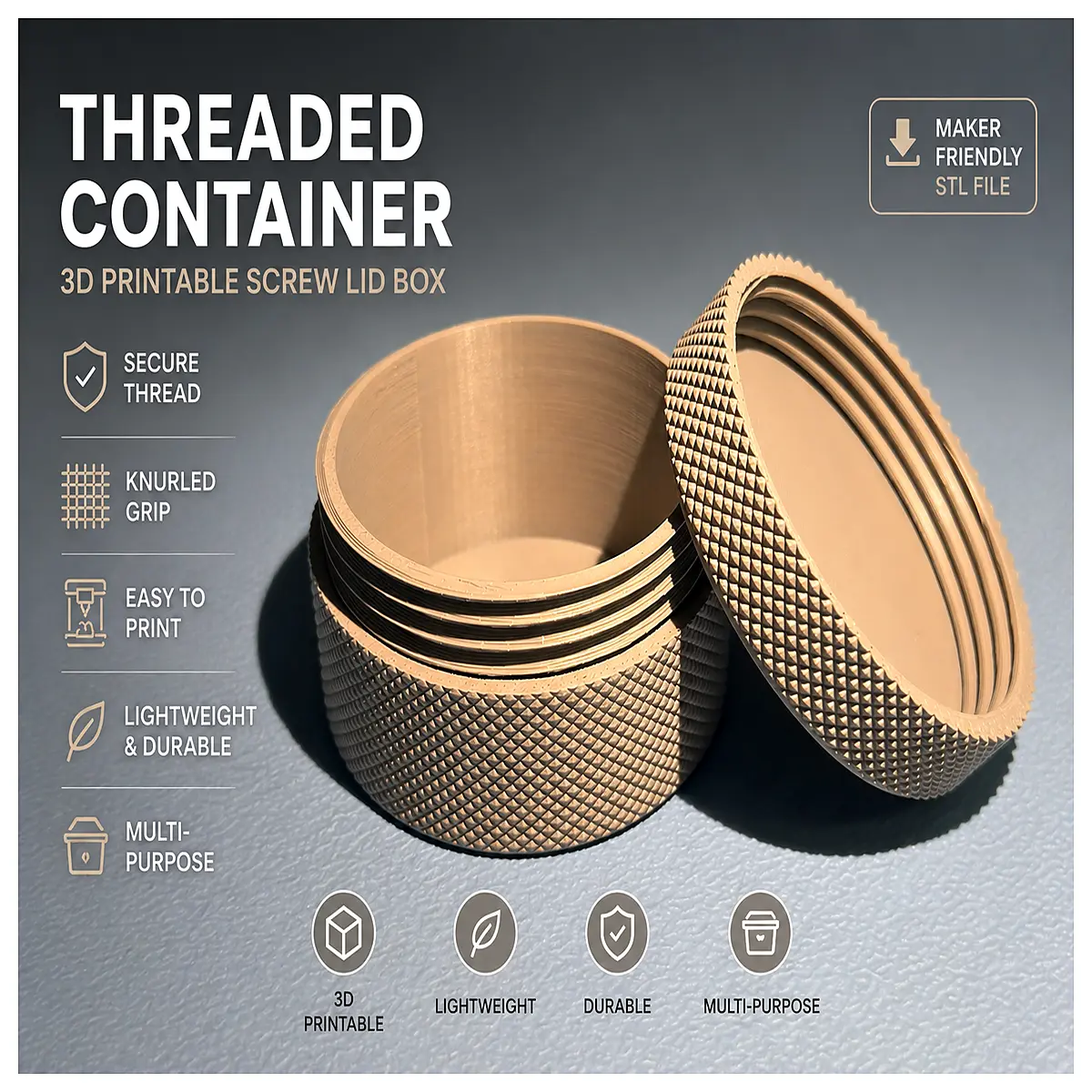 airtight screw top jars for dry food storage plastic twist lid containers with gasket seal