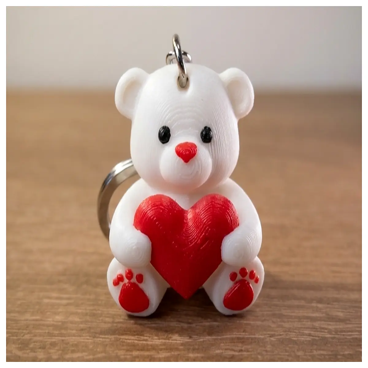 mini teddy bear keychain with charm cute plush animal bag pendant for women girls