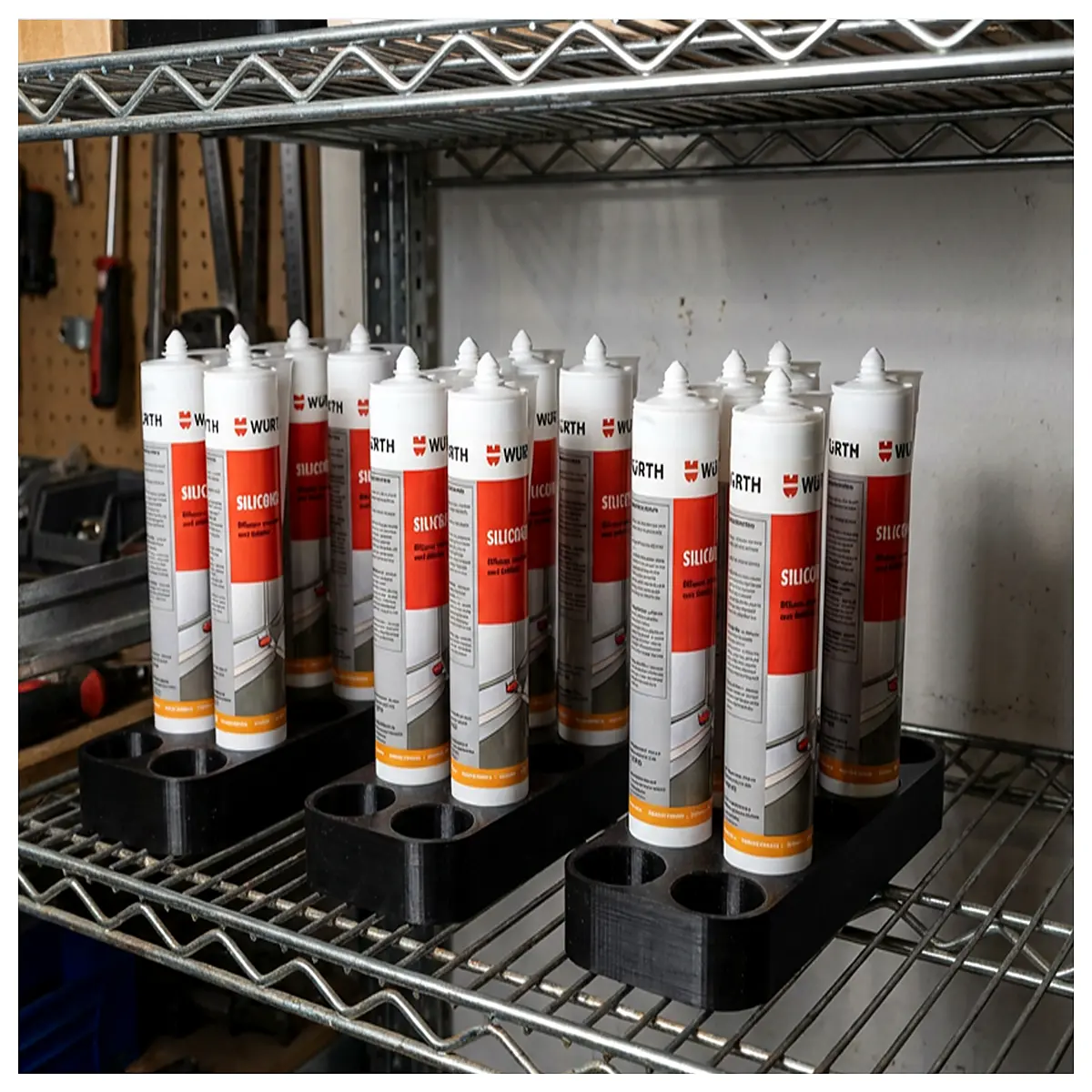10 tube silicone holder rapid prototyping h2s sensor mount bracket