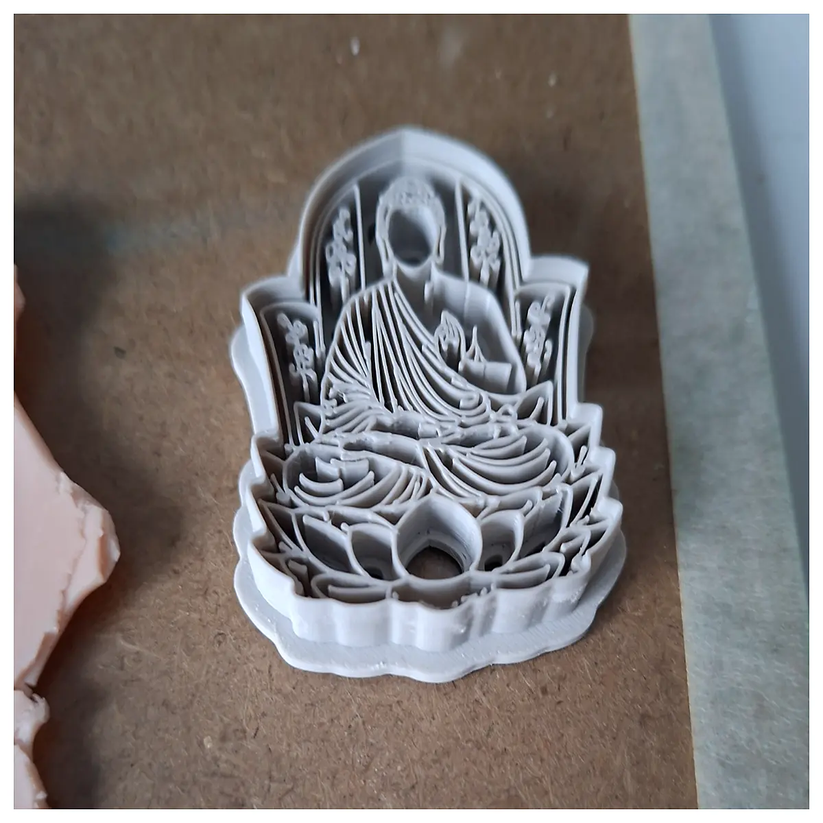buddha polymer clay silicone resin casting diy jewelry making tools