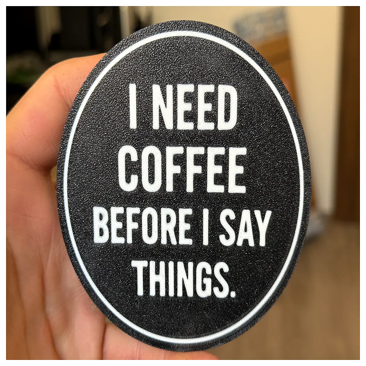 coffee first coaster set coffee lover gift ideas cute desk accessories for home office anti slip drink mat
