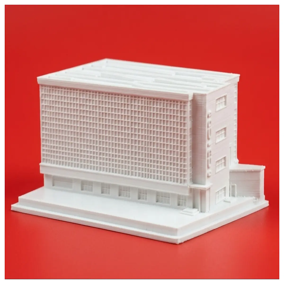 bauhaus architectural modernist design miniature building set for desktop