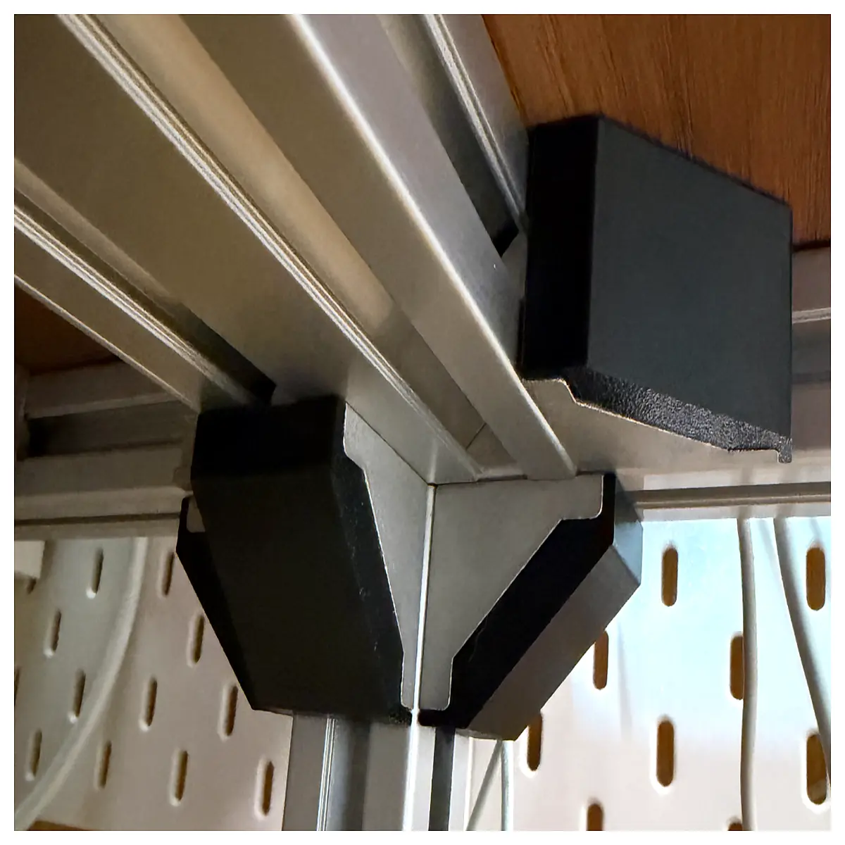 aluminum profile corner bracket cover protective cap for 30 series t slot extrusion accessories