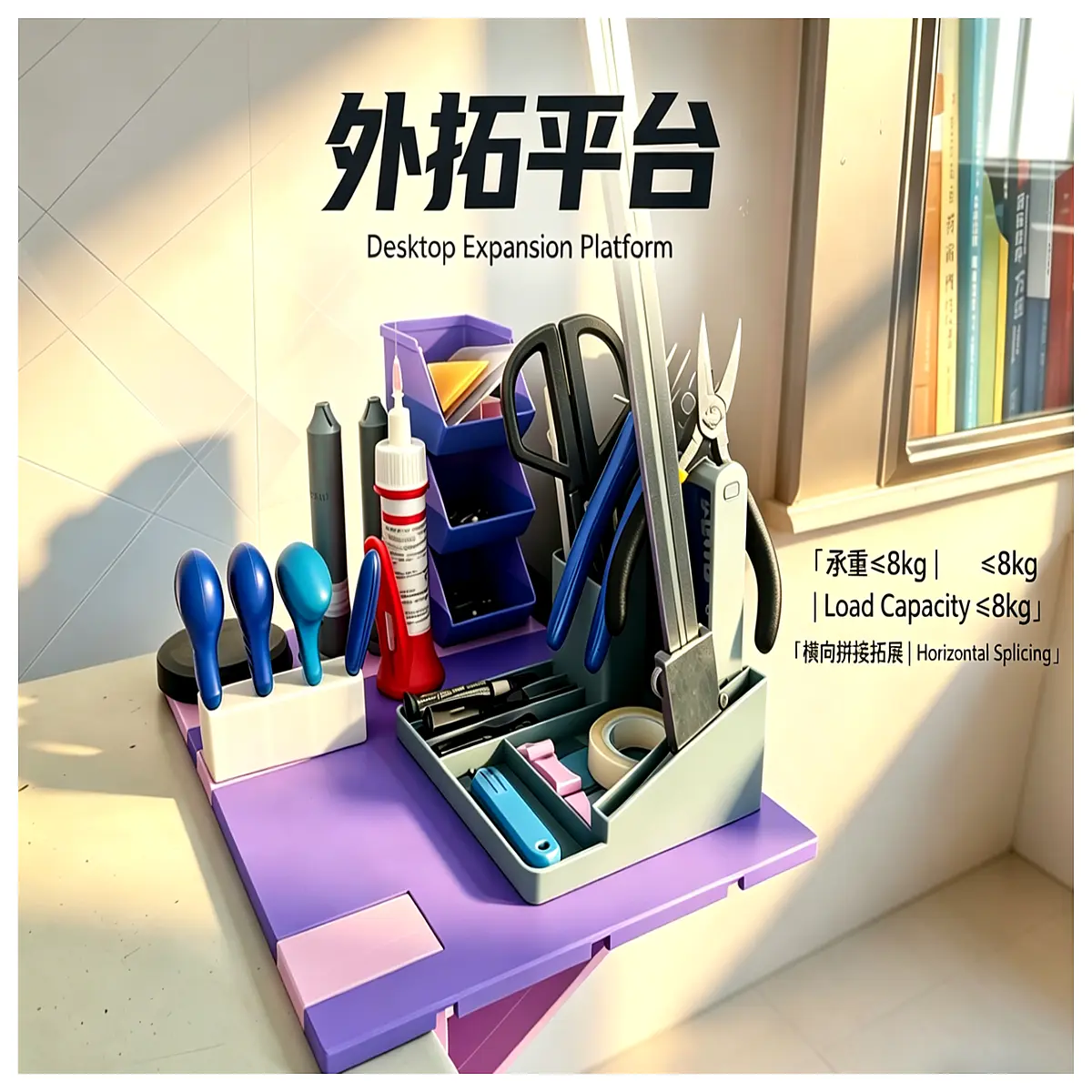 duty desk organizer shelf riser for monitor laptop storage tray space saving desktop accessories
