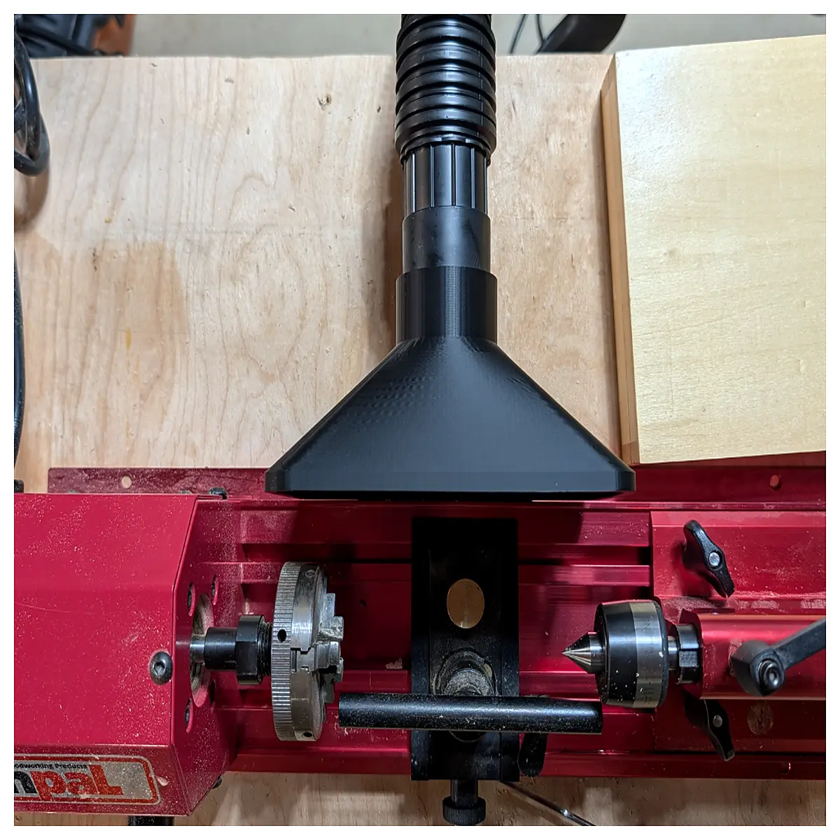 penpal lathe collector vacuum hose adapter 1 78 inch fitting for woodturning cleanup