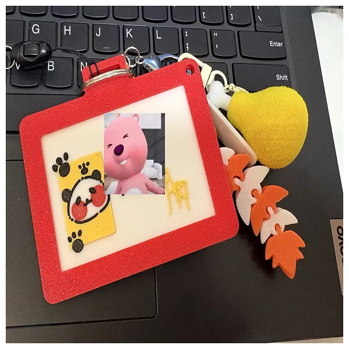 plastic badge holder with refillable paper insert id card lanyard sleeve employee name tag frame clear plastic id pocket for office staff