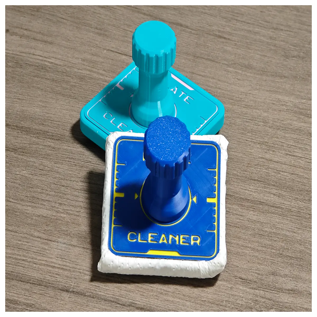 printer bed cleaning eraser for removing support material and