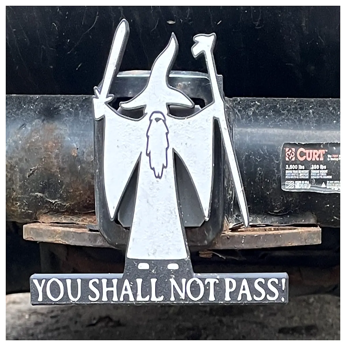 trailer hitch cover troll face funny truck accessory 2 inch receiver cap