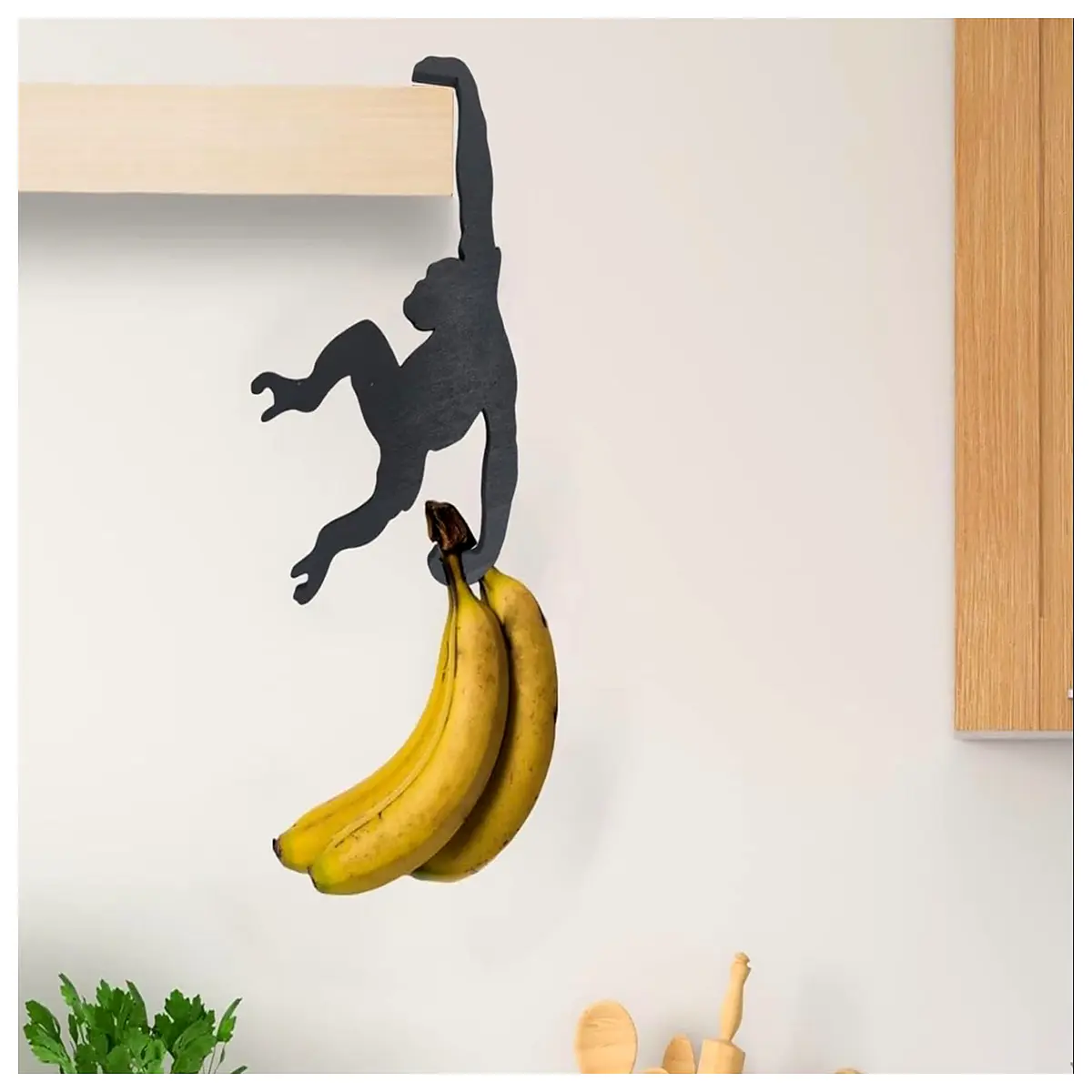 cute plush monkey toy banana holding soft stuffed animal for kids baby nursery decor gift