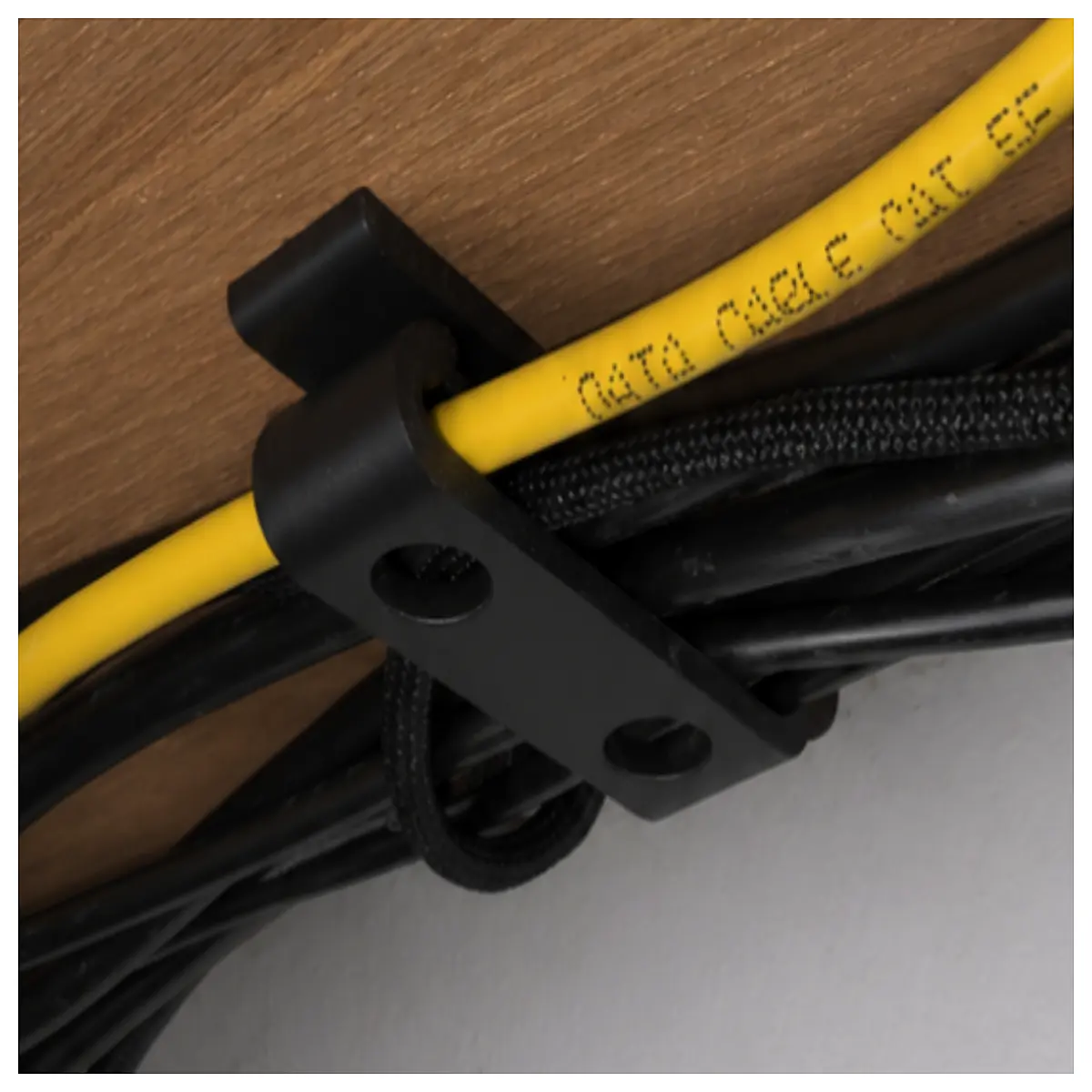 duty cable clips wire management organizer for home office bundling cords