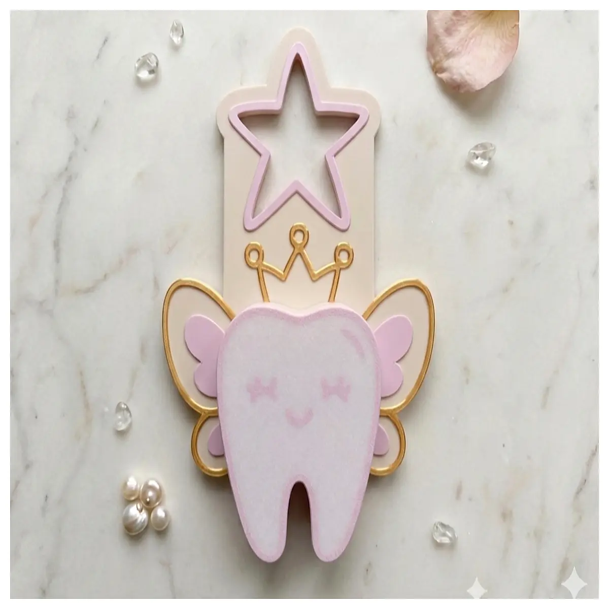 tooth fairy figurine hanging ornament for kids room wall decor baby shower gift