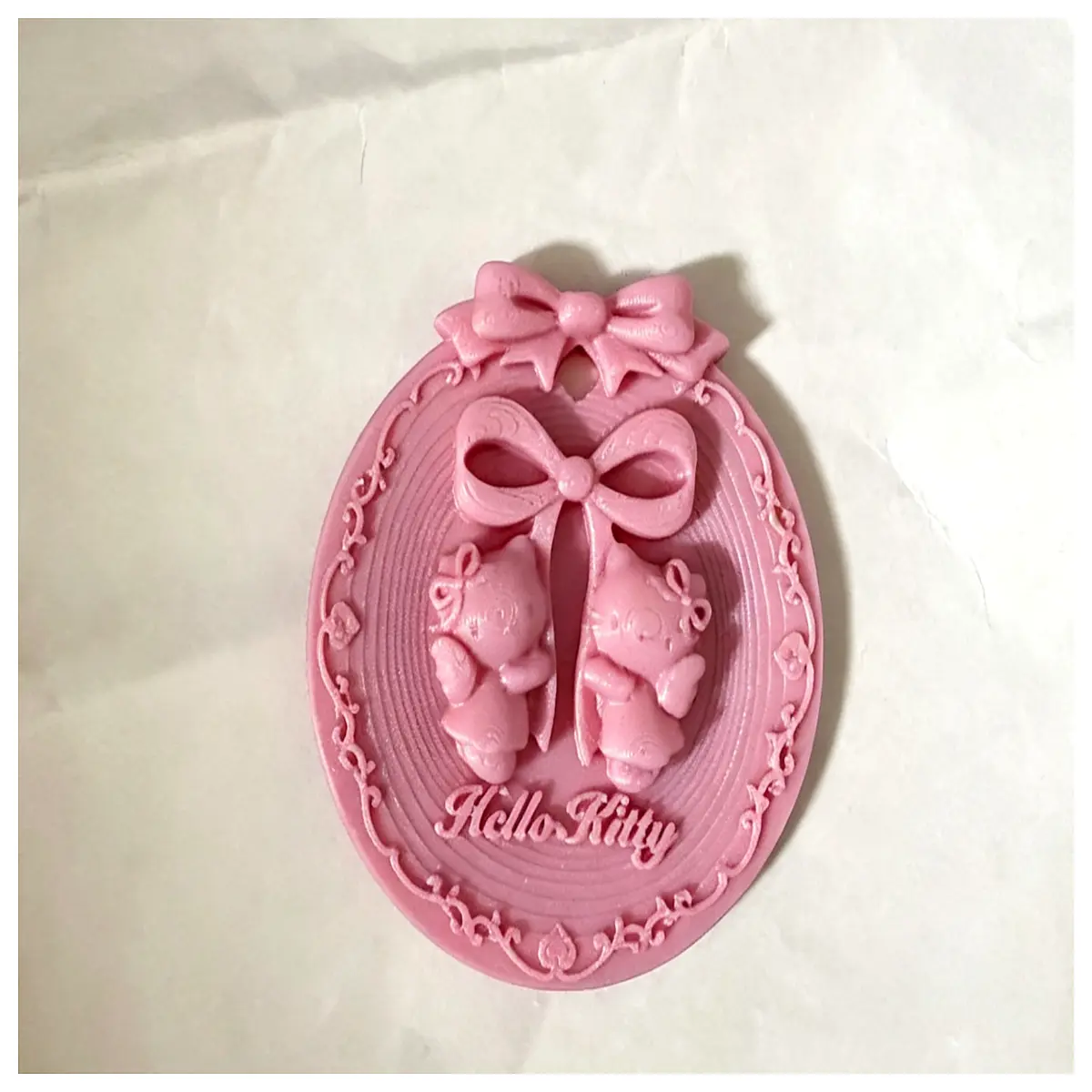 cute cat bow tie tag pendant for pet collar adorable kitten nameplate charm accessory