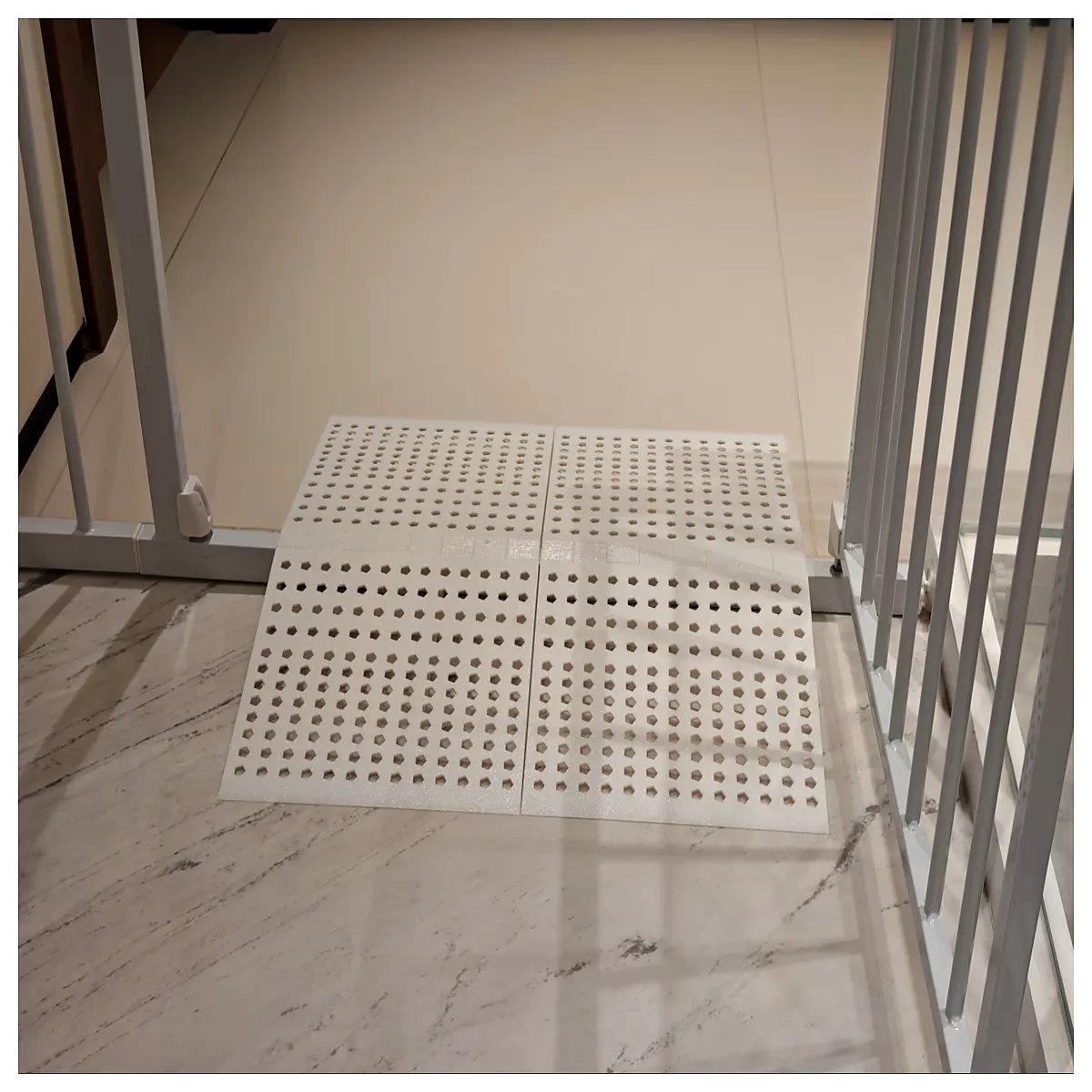 pet barrier for robot vacuum floor transition strip threshold guard anti trap ramp