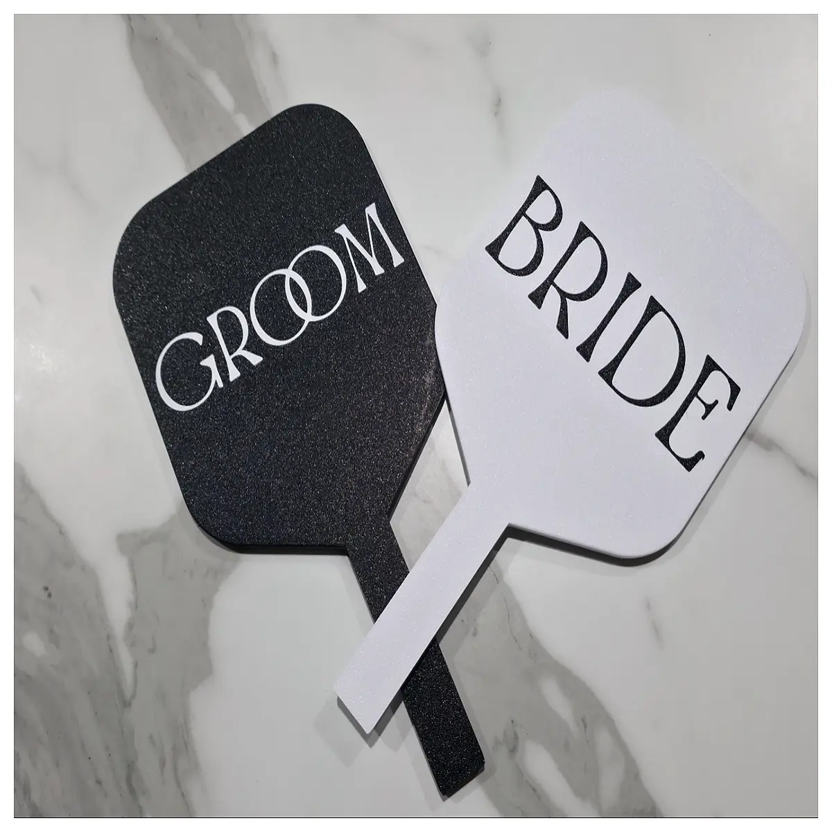 wedding photo clapper board for bride and groom engagement party props