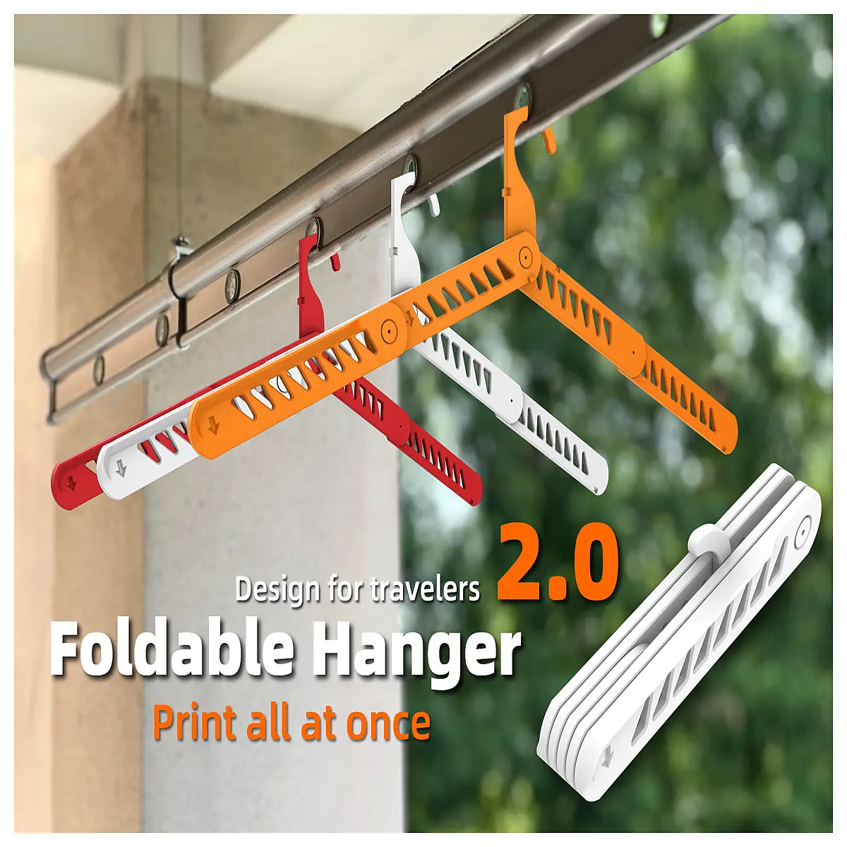 portable travel hangers collapsible space saving clothes hooks for suitcase hotel backpacking camping gear