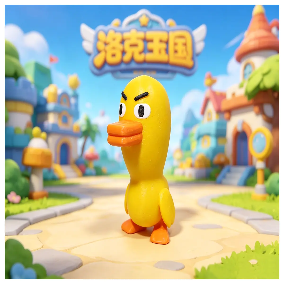 luoke kingdom yajiji plush toy single color detachable parts collectible figure accessories