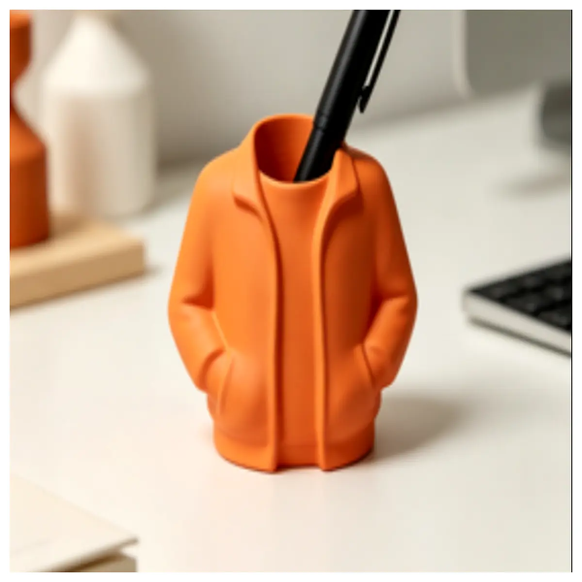 desk organizer pen holder for office supplies storage cute aesthetic stationery cup