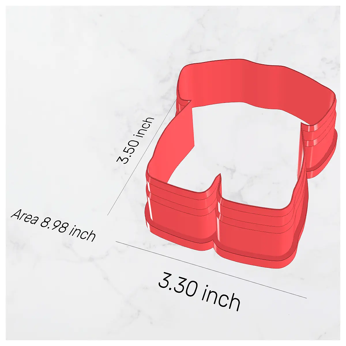 35 inch baby onesie cookie cutter infant romper baking stamp large scale newborn outfit pastry template