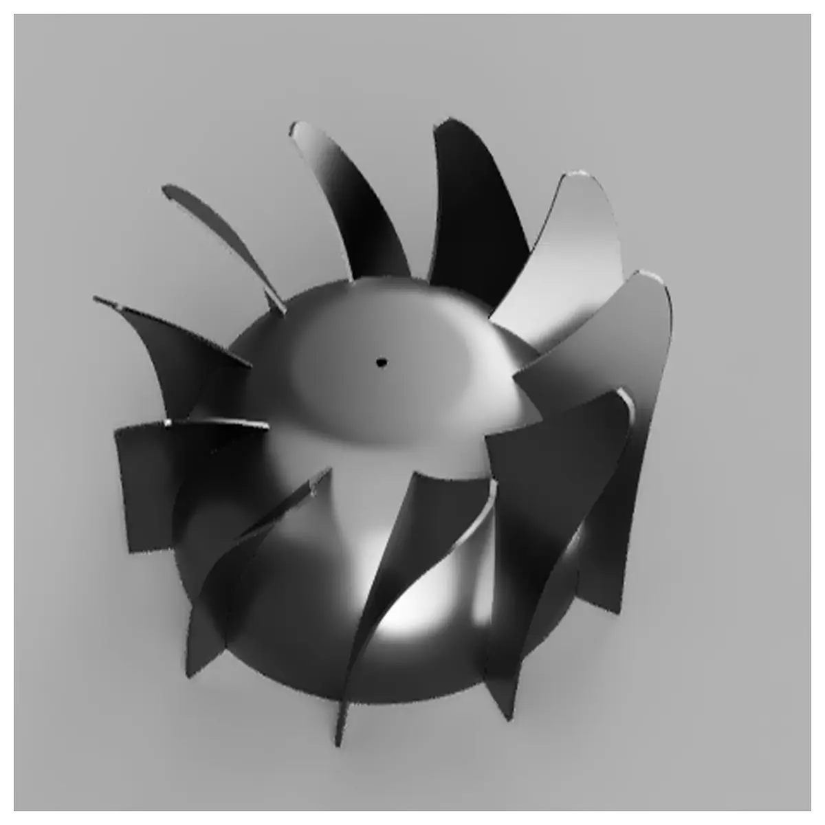 replacement blades for axial cooling fans high airflow impeller motor accessories