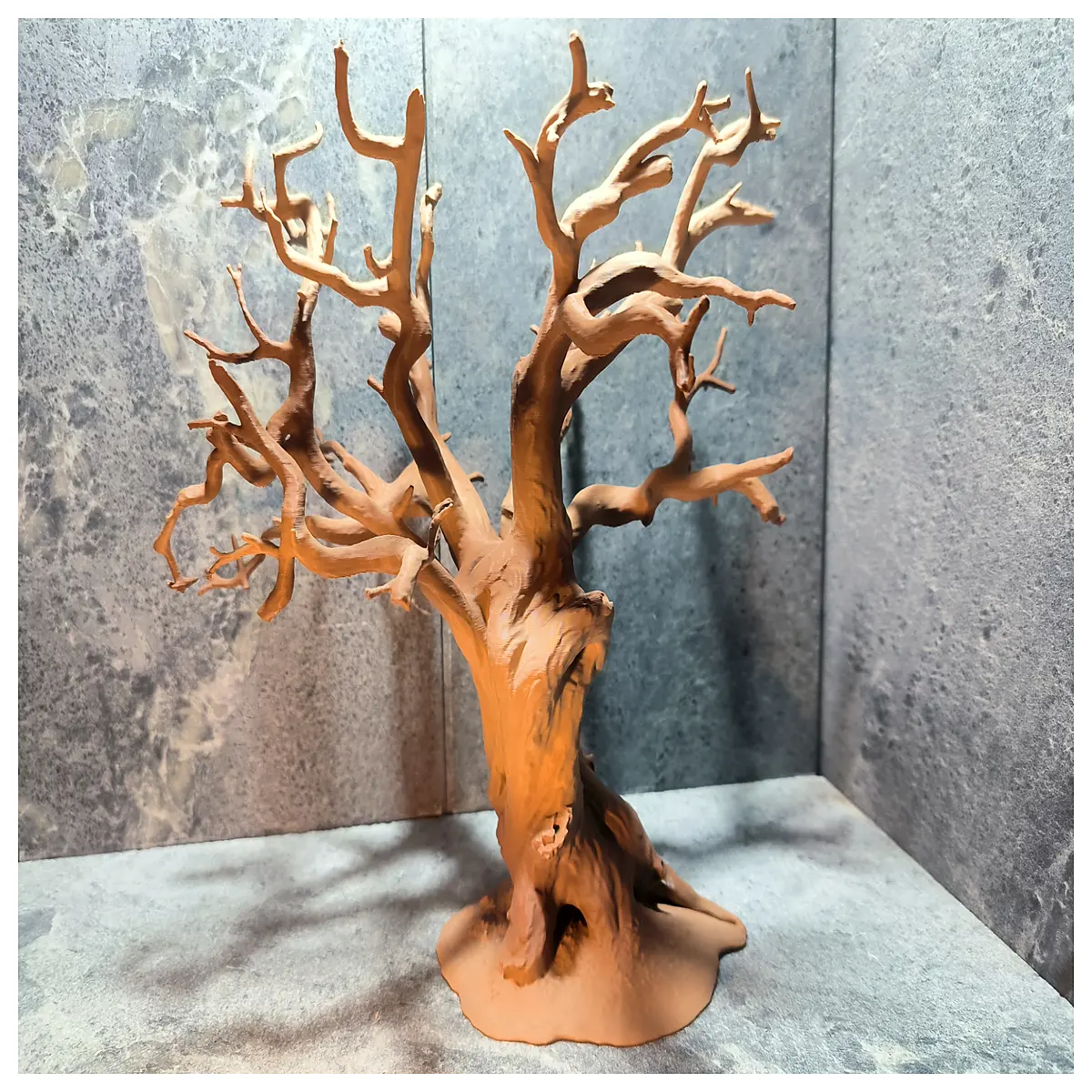 hollow old tree decoration for cemetery garden spooky haunted house prop 121823 cm