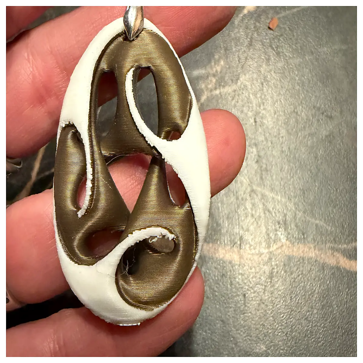 intricate spiral pendant necklace swirling vortex charm abstract metal flow design jewelry