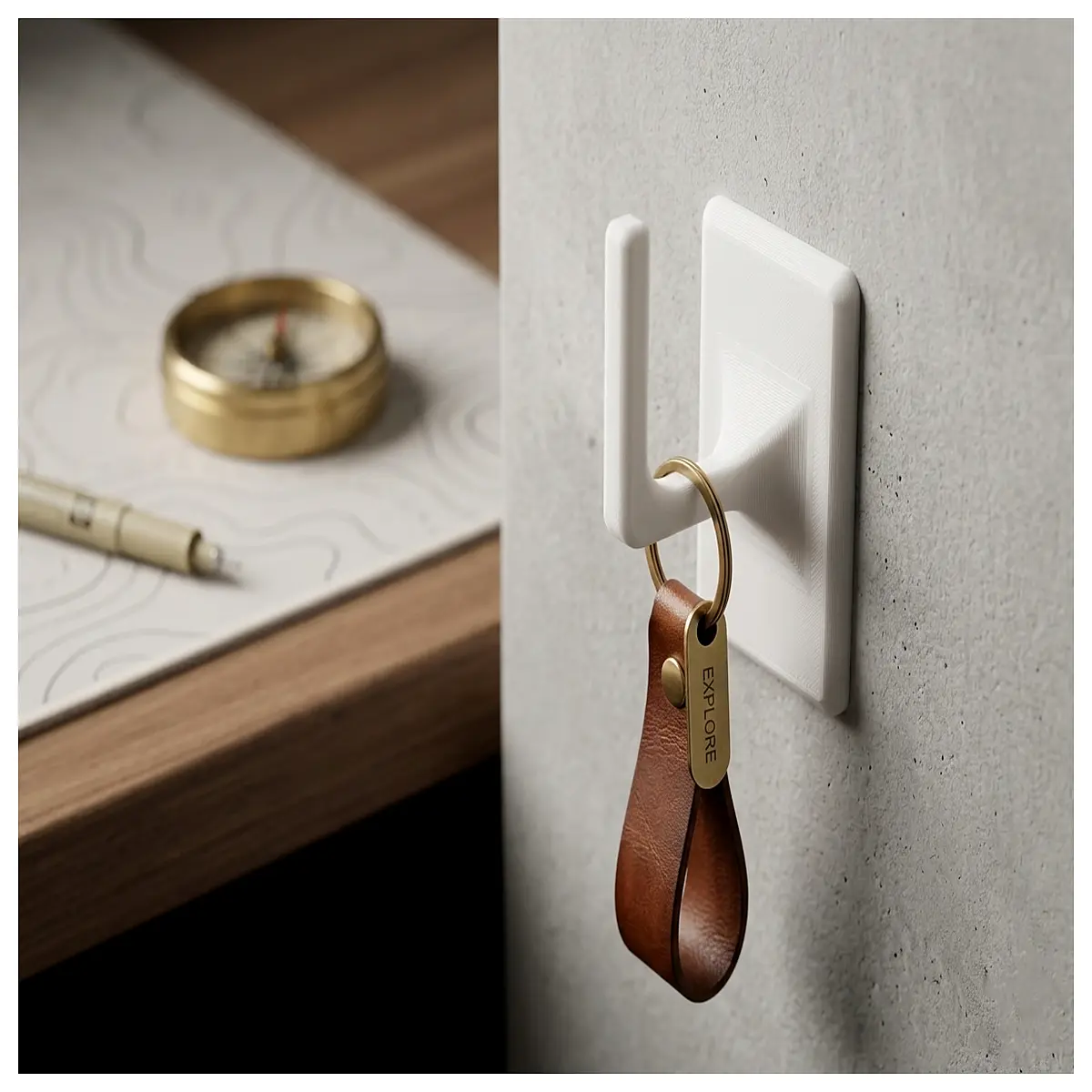 duty wall mounted hooks for coats keys adhesive no drill hanging organizers for bathroom kitchen entryway storage solutions