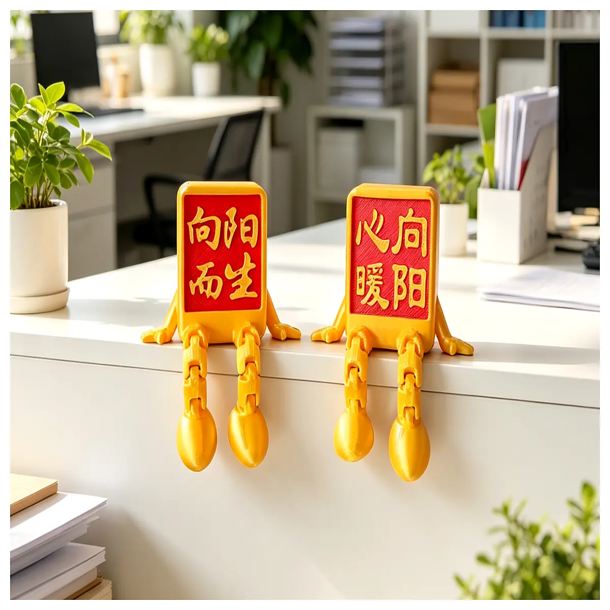 positive mindset desk decor motivational quote figurine for home office aesthetic vibes healing energy spiritual gift