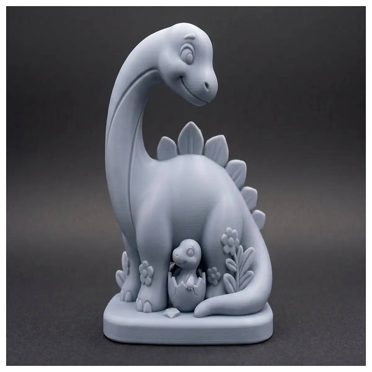 cute dinosaur mom and baby figurines for mother s day gift adorable prehistoric parent child statue decoration