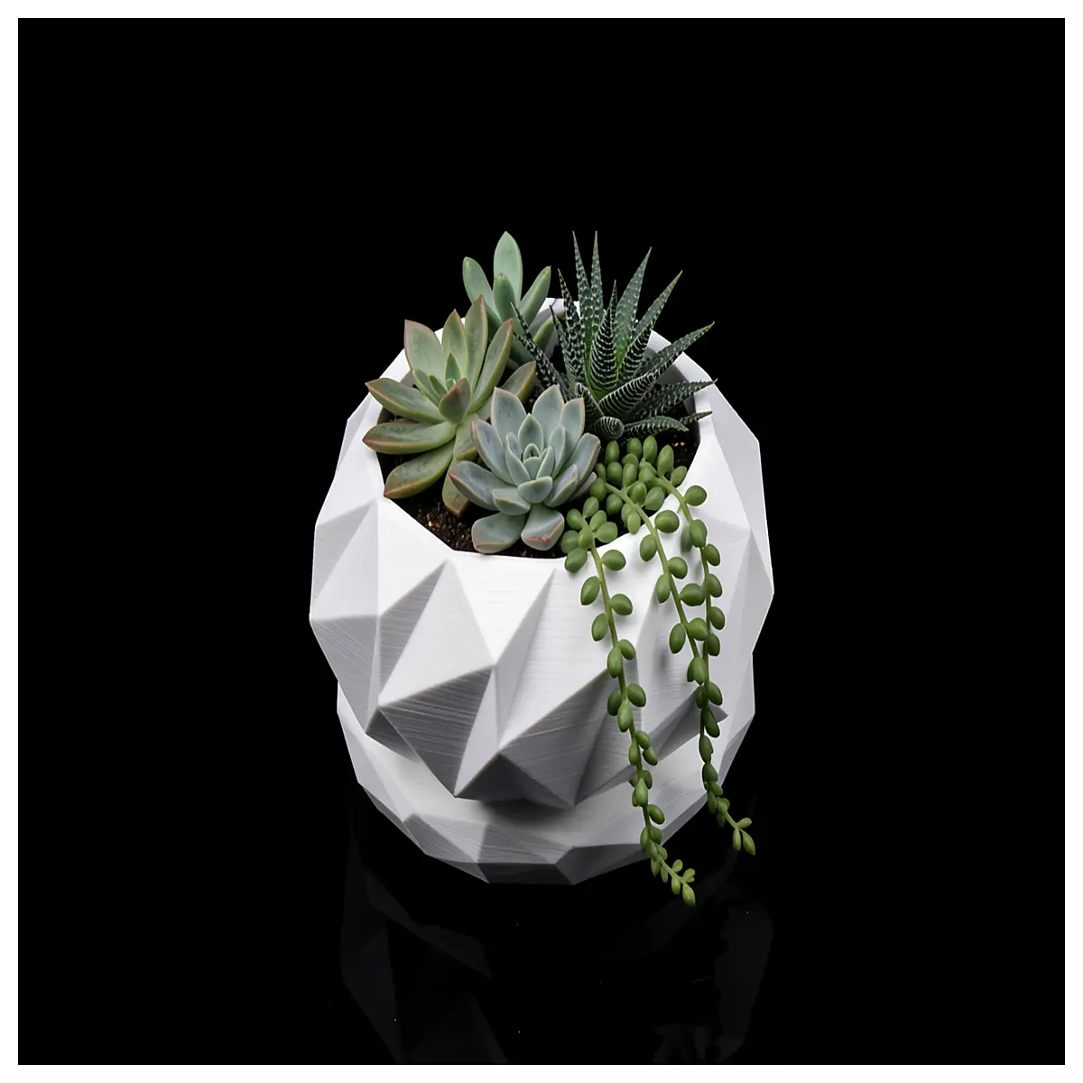 origami paper flower pot diy craft for succulents small plants indoor desk decor handmade gardening project
