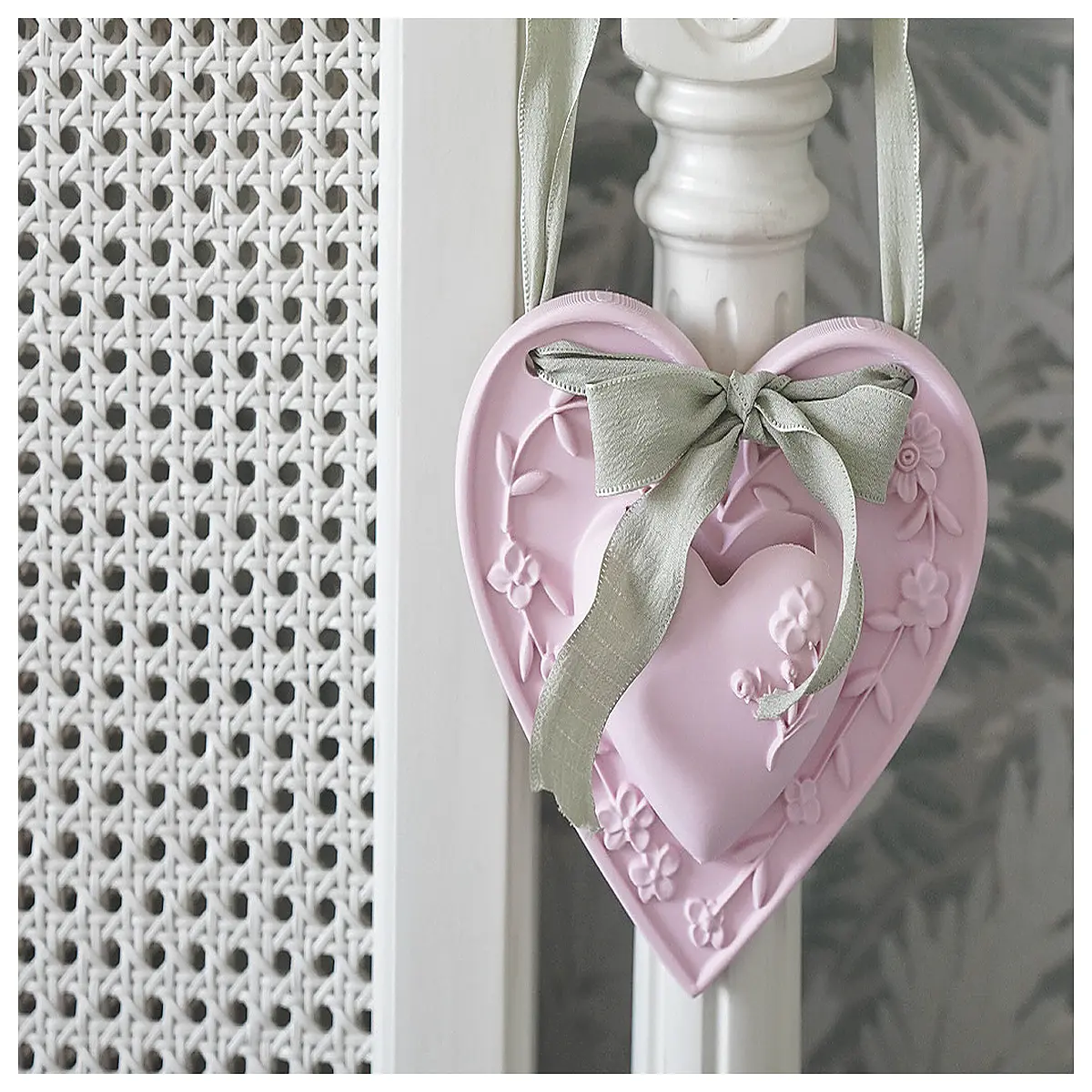double layer wall hanging planter basket for indoor outdoor garden decor