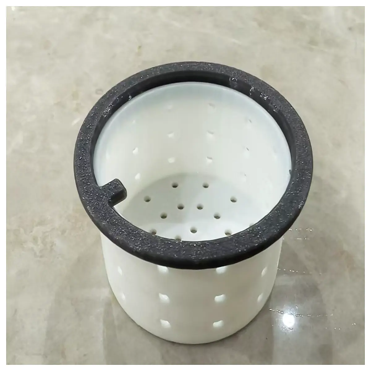 kitchen sink strainer basket reusable mesh filter for food waste prevention drain clog stopper