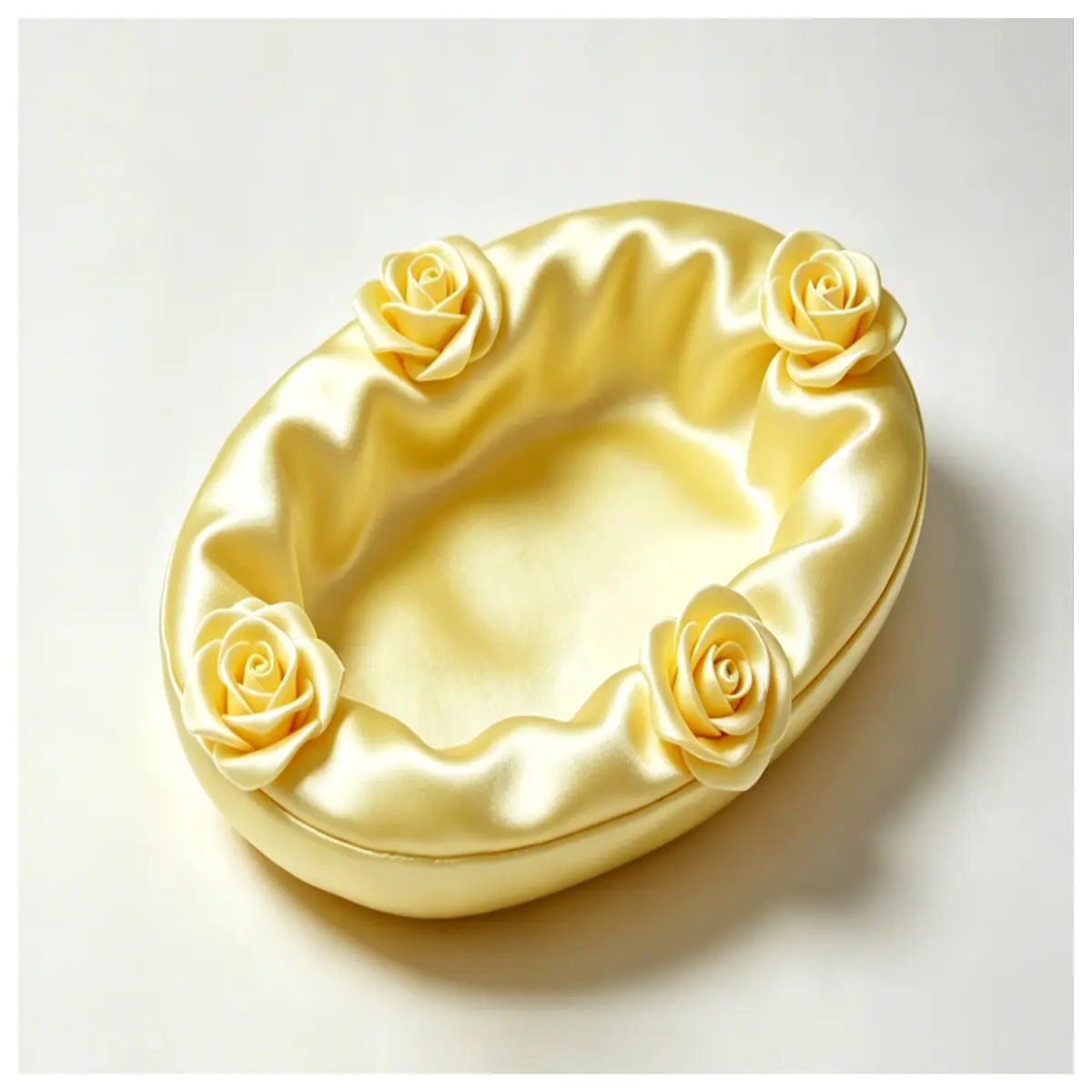 floral resin jewelry tray organizer ring dish for vanity table decorative flower trinket holder box for necklaces earrings