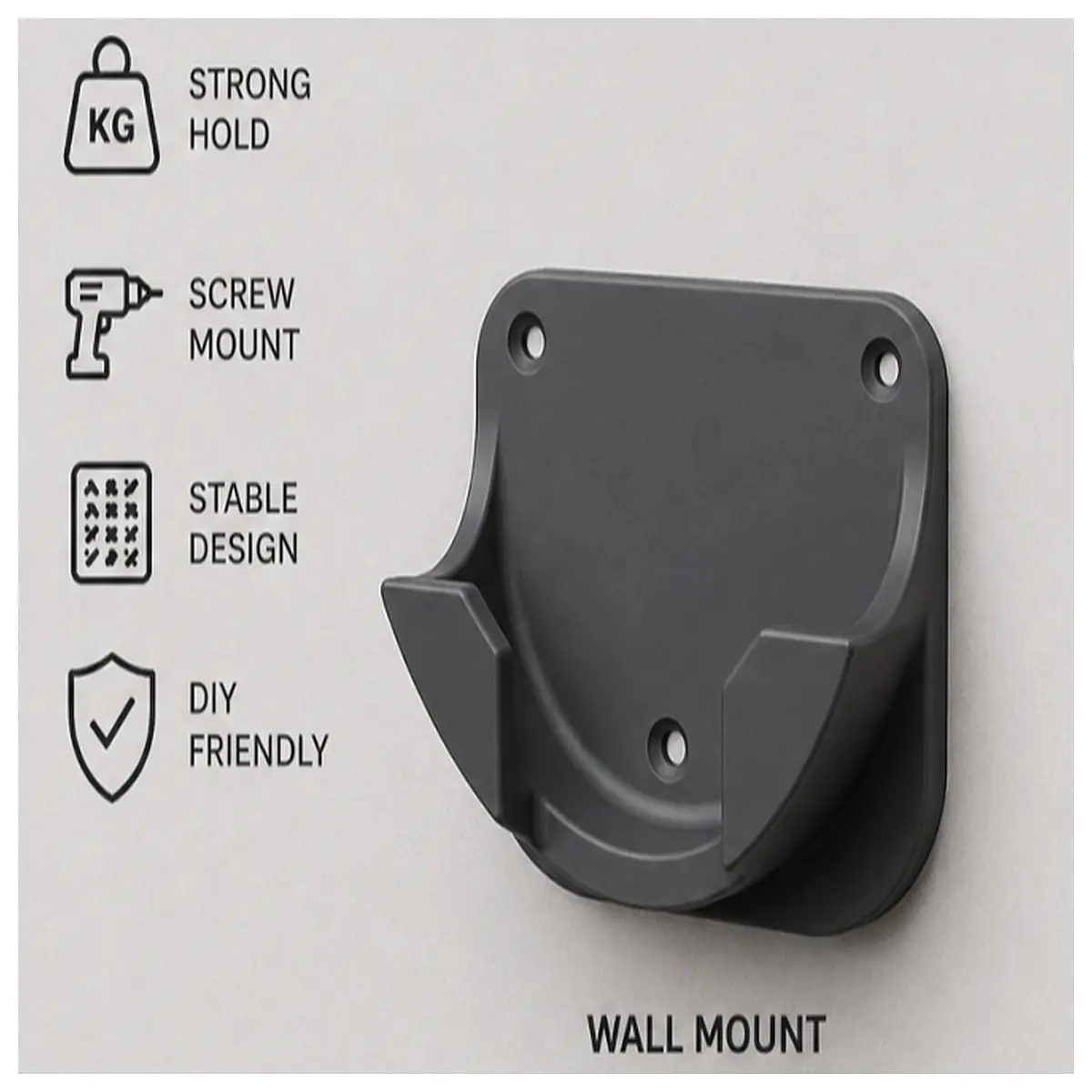 angle grinder wall mount bracket duty storage rack for workshop tools organizer