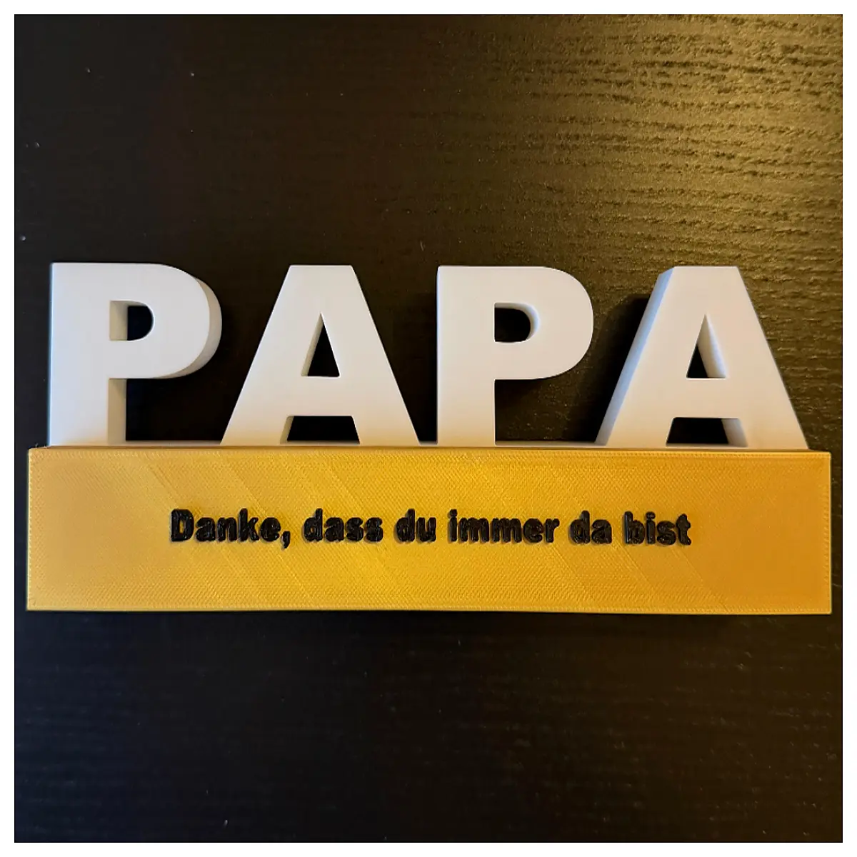 daddy desk statue with base for father s day gift