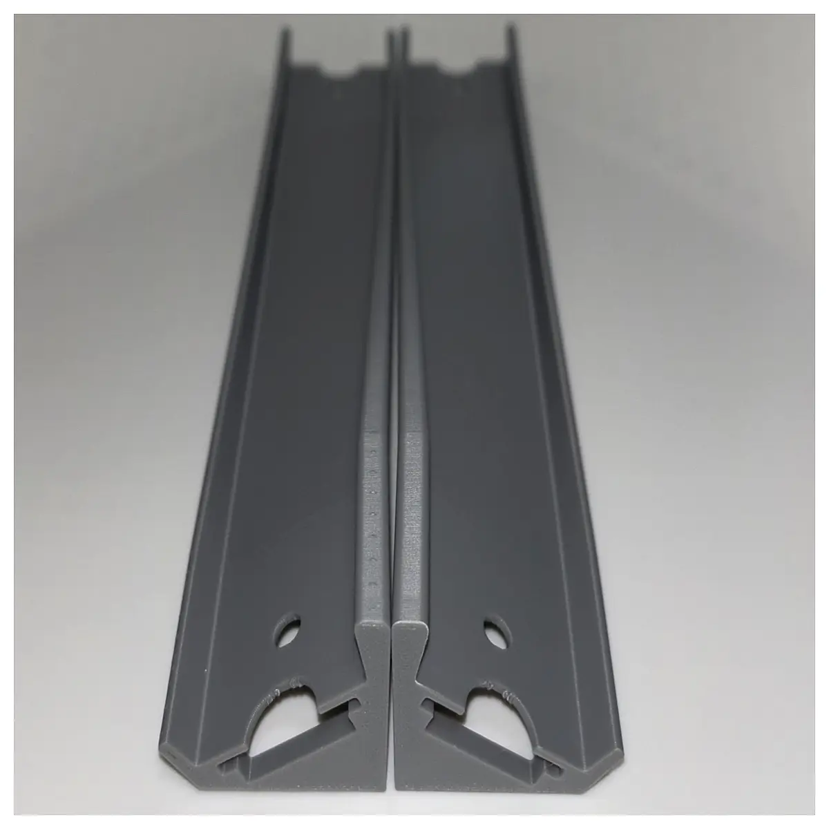 flat to 30 degree slanted track lighting rail system compatible with 164mm die cast fixtures modular ceiling mount